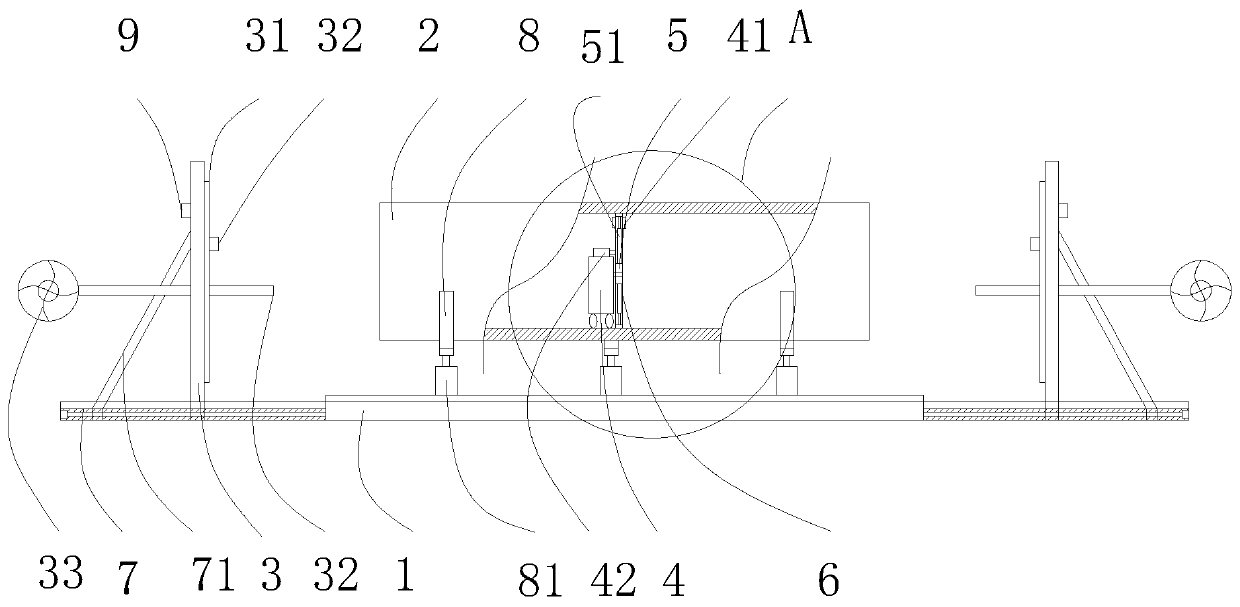 A gas pipeline pipe wall defect detection device