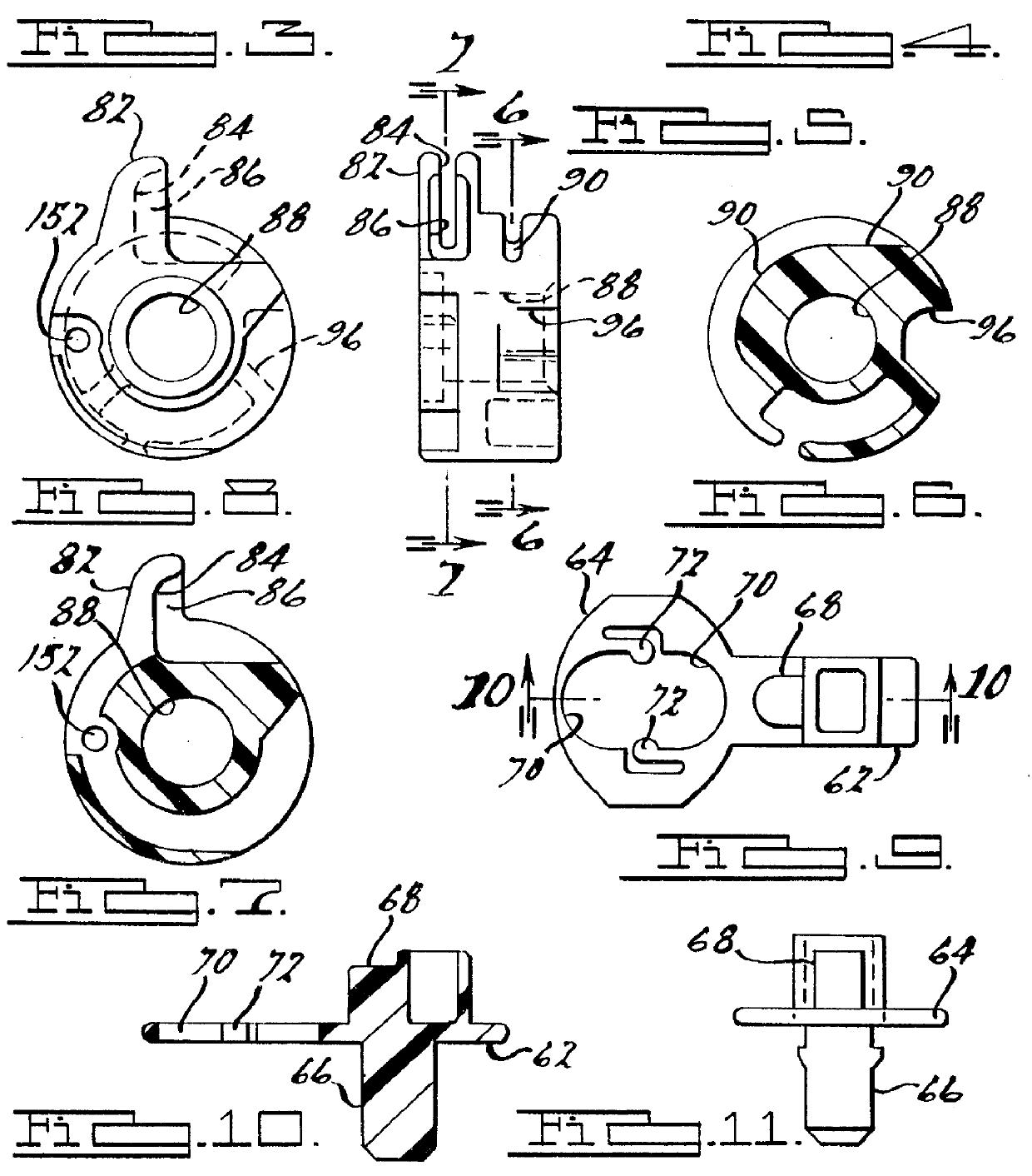 Cable assembly for rear seat release lock-out system