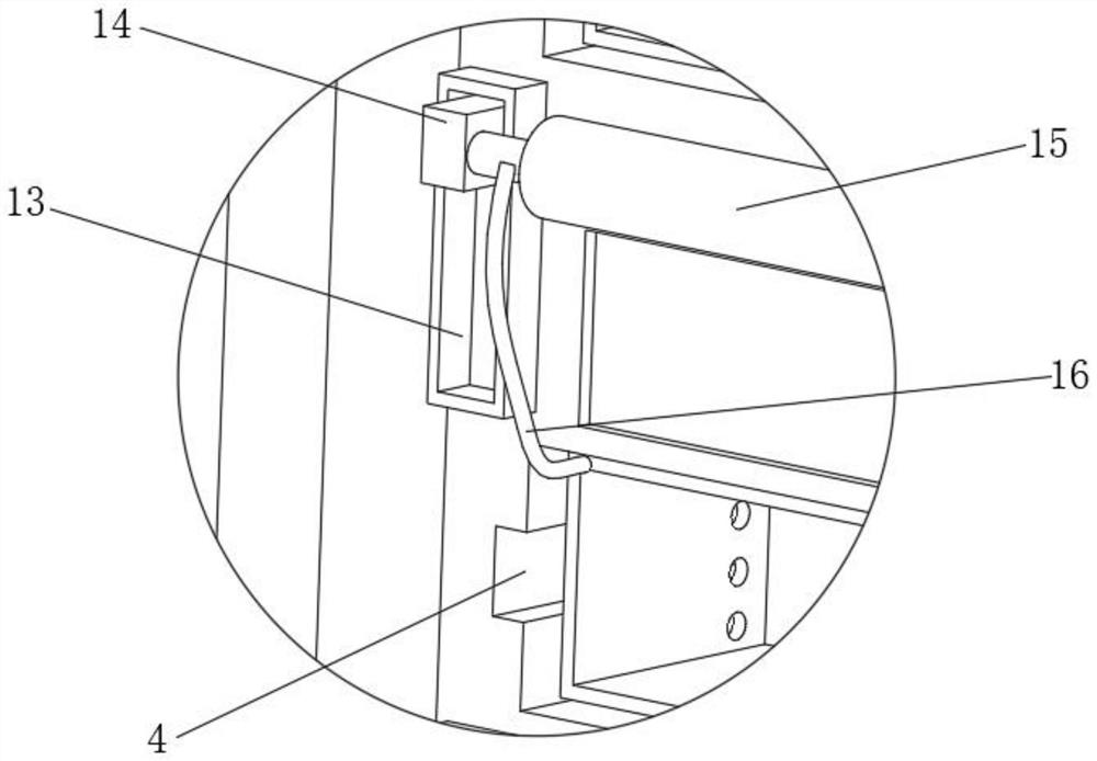 Warning guardrail for building construction