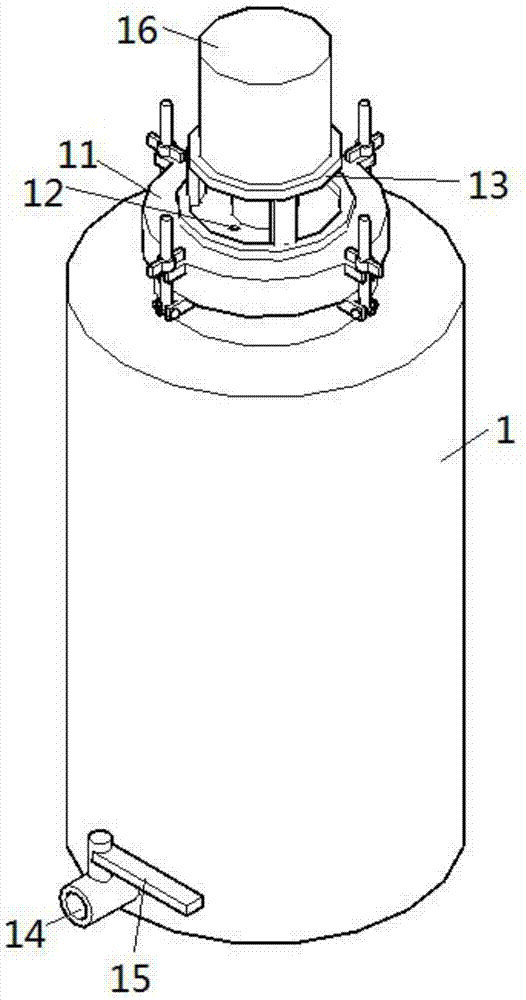 Filling paint transportation device