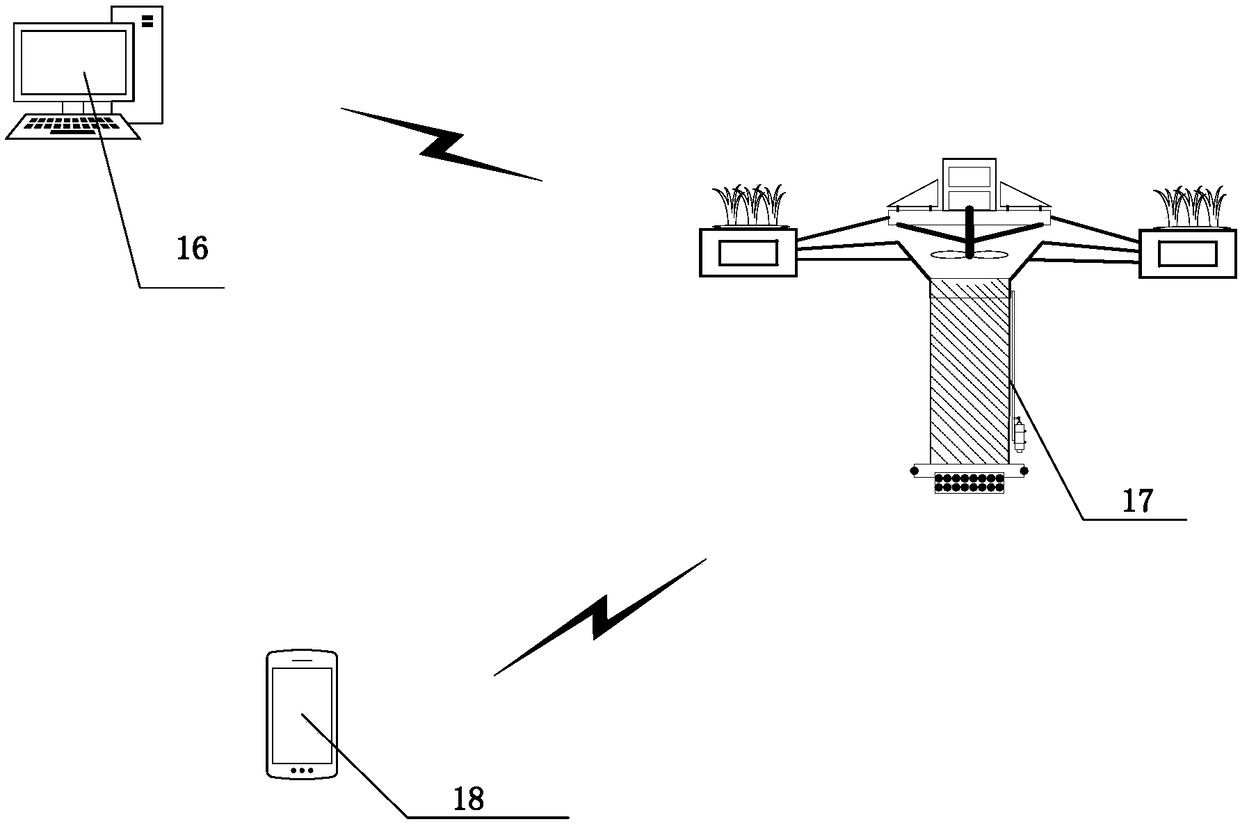 Water ecological restoration device, system and method