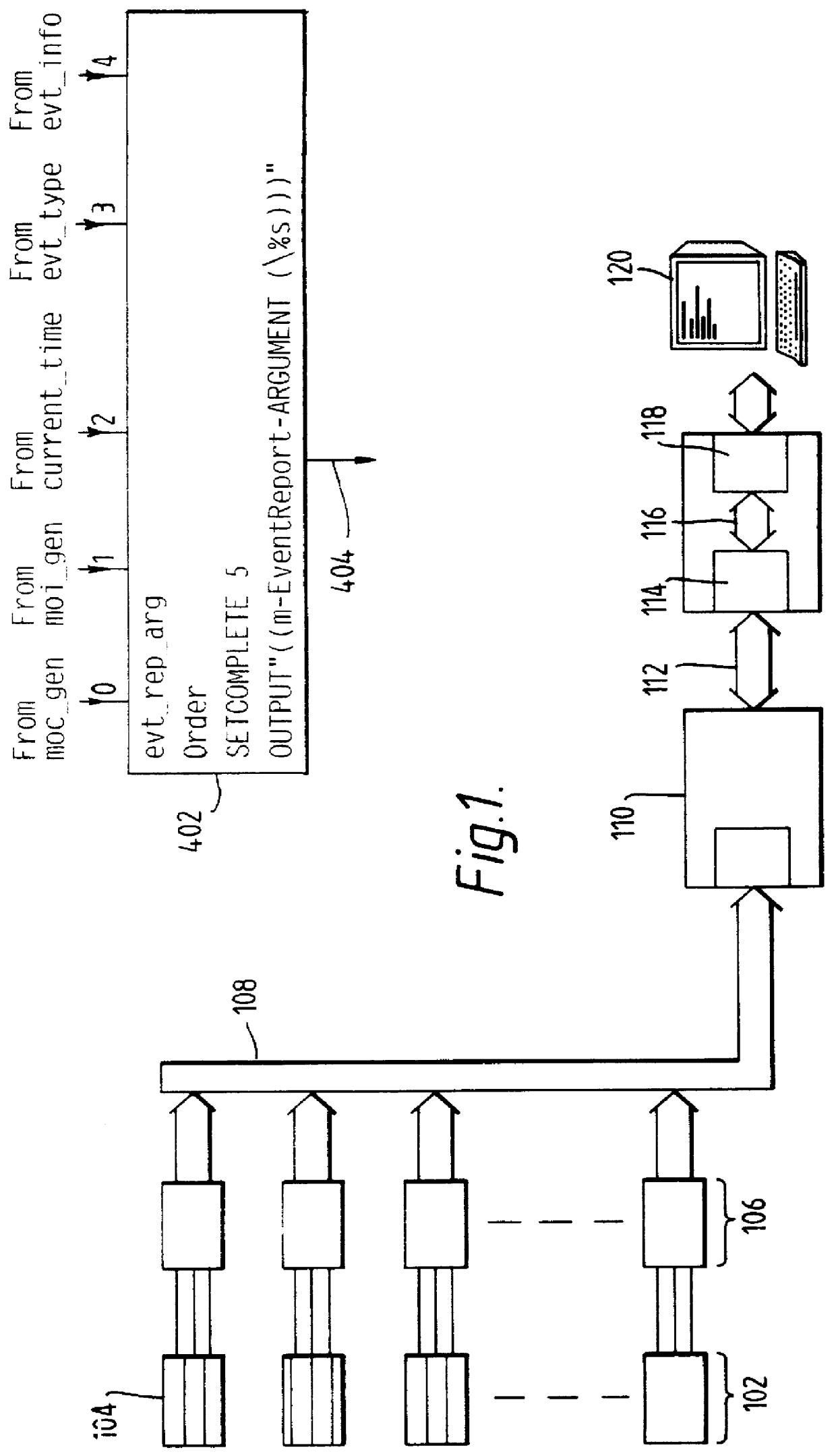 Interface for translating an information message from one protocol to another