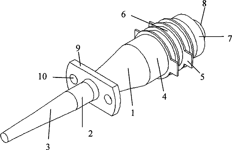 Complex frequency sandwich structure ultrasonic transducer