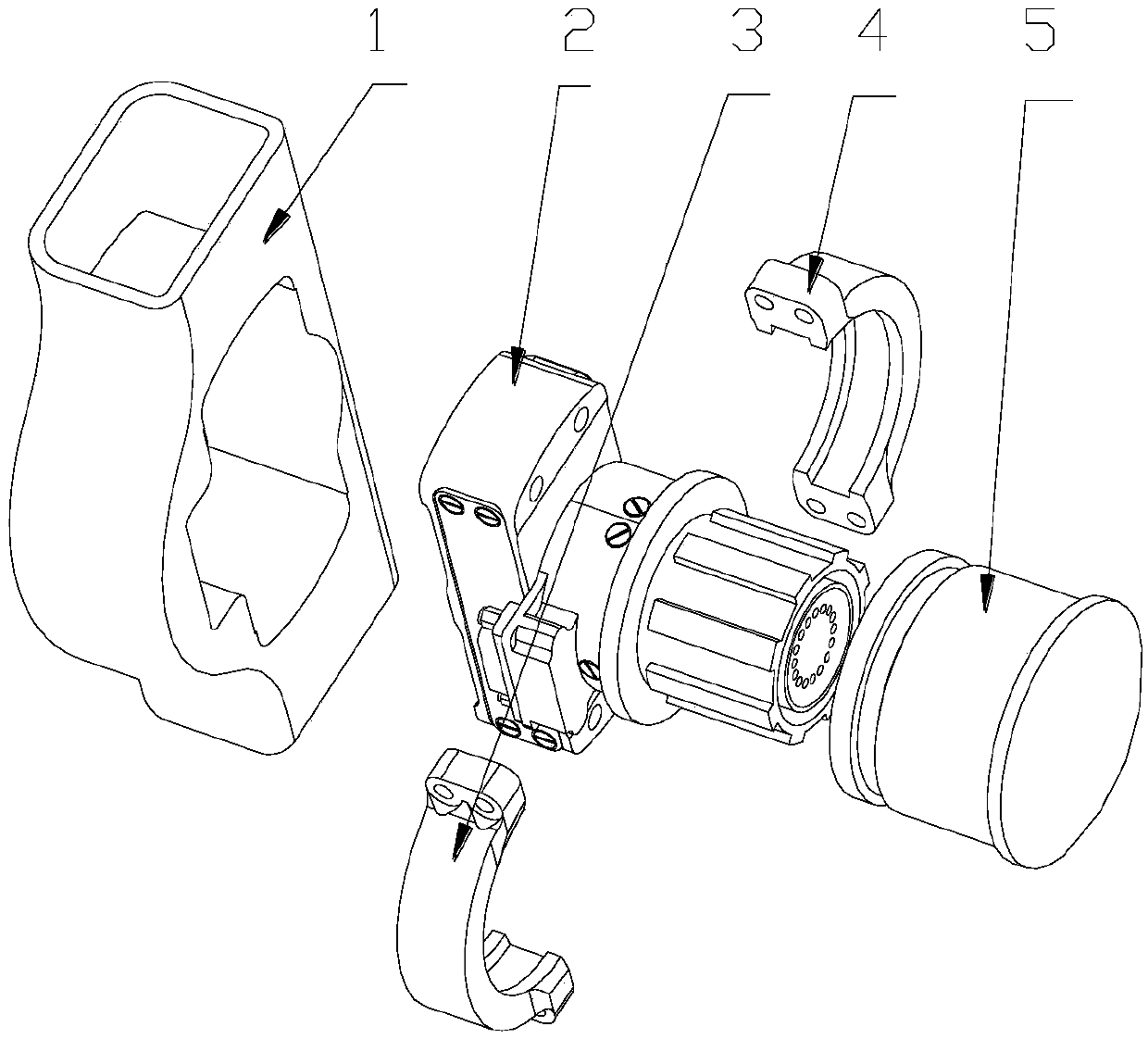 A steering column force sensor for an aircraft