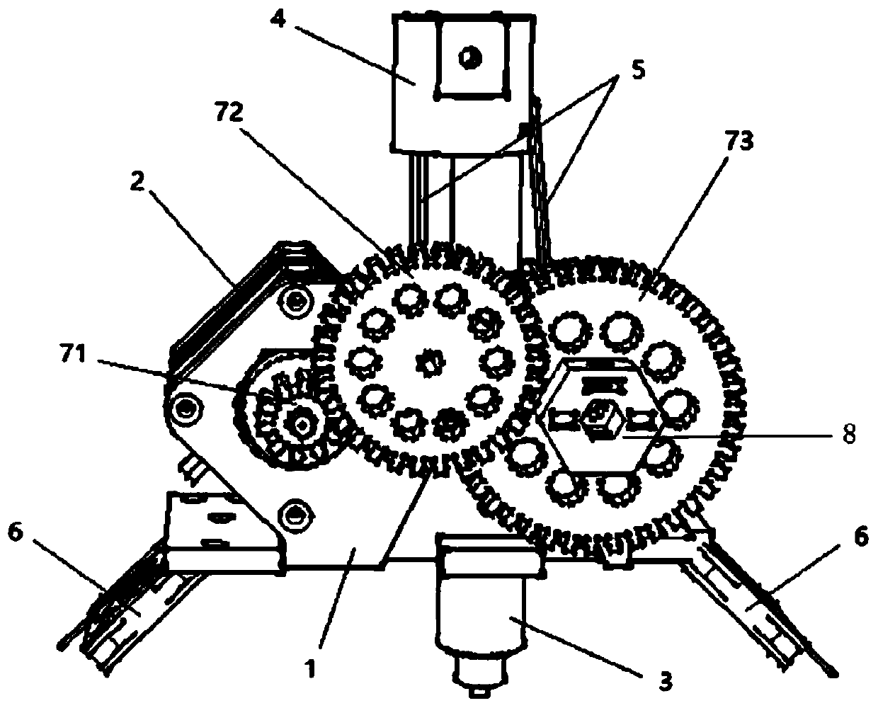 A 3D printing clay extrusion device