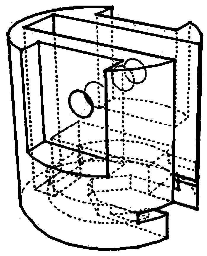 A 3D printing clay extrusion device