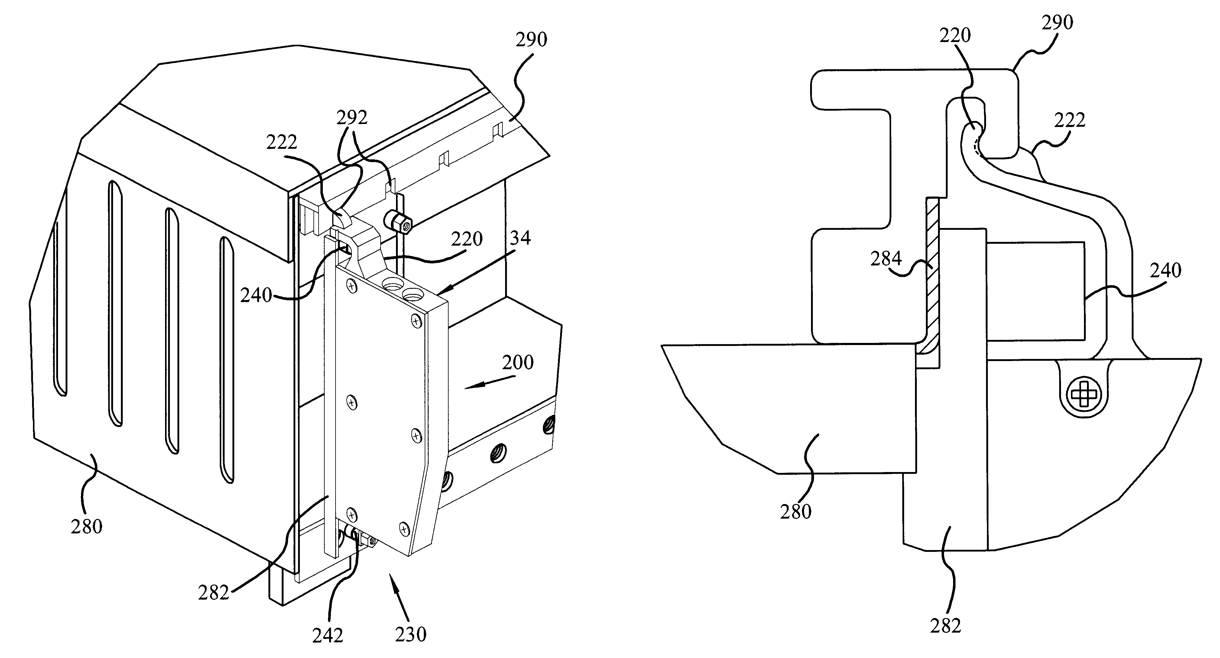 Apparatus and method for using a backshell