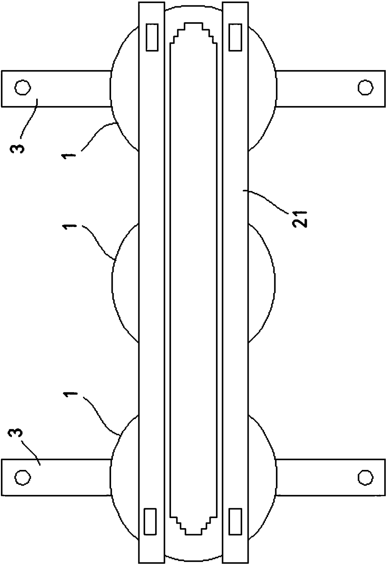 Dephasing self-coupling zigzag transformer