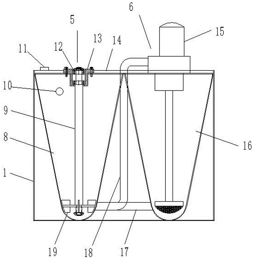 Cyclic ink supply system