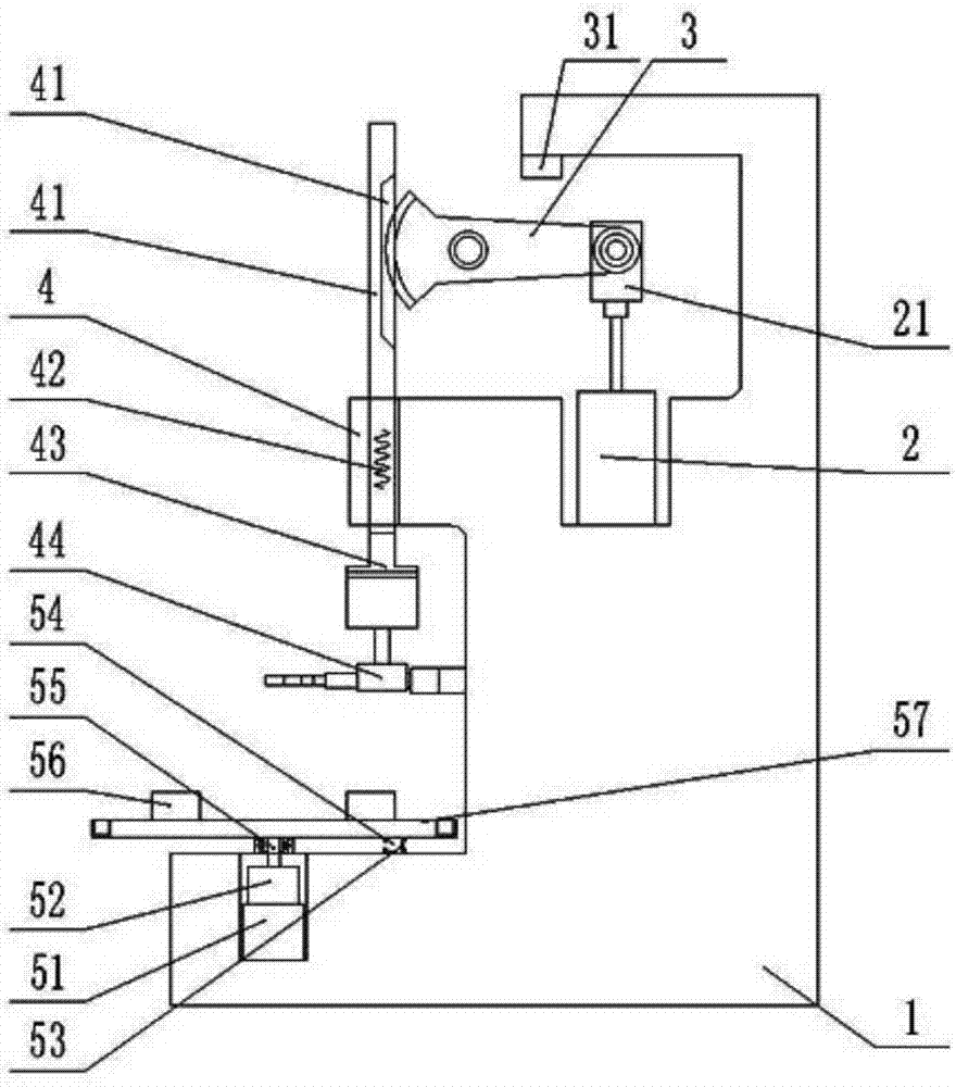 Automatic assembling machine for adjusting studs