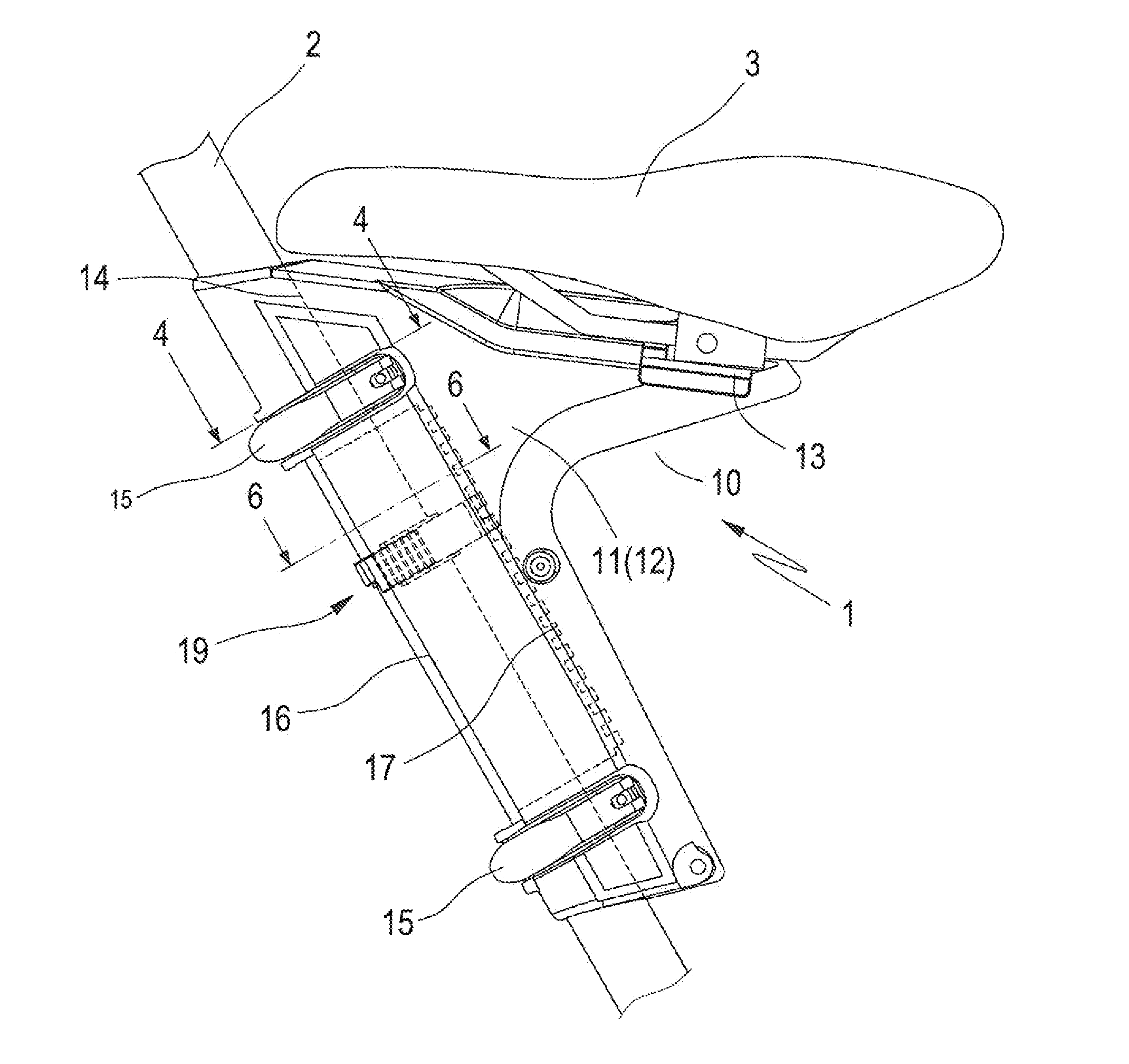 Saddle Adjusting Device