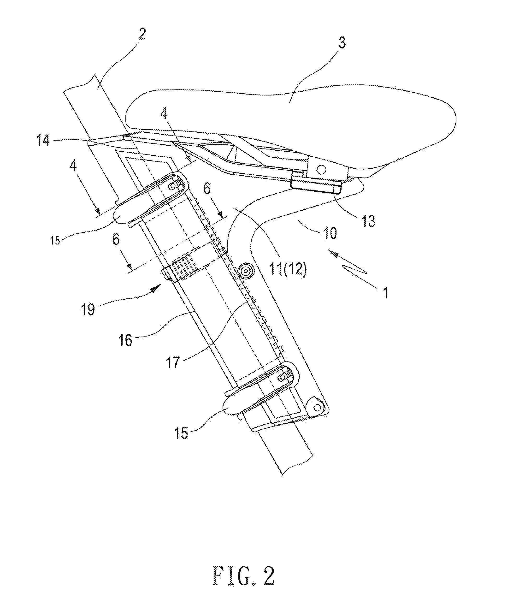 Saddle Adjusting Device