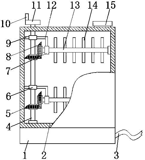 Spraying device for planting Chinese herbal medicine