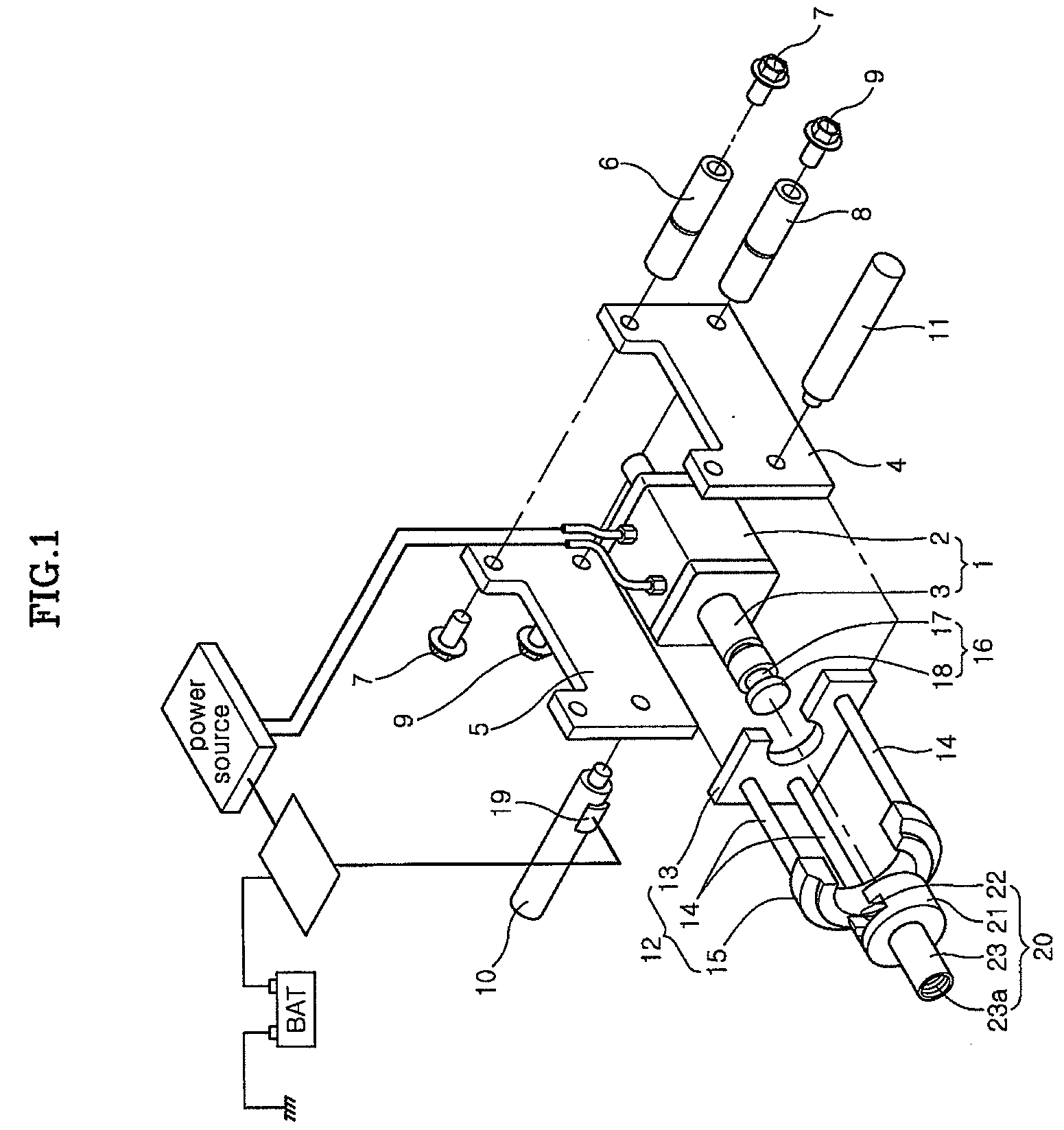 Pulling type drive shaft-fitting jig assembly