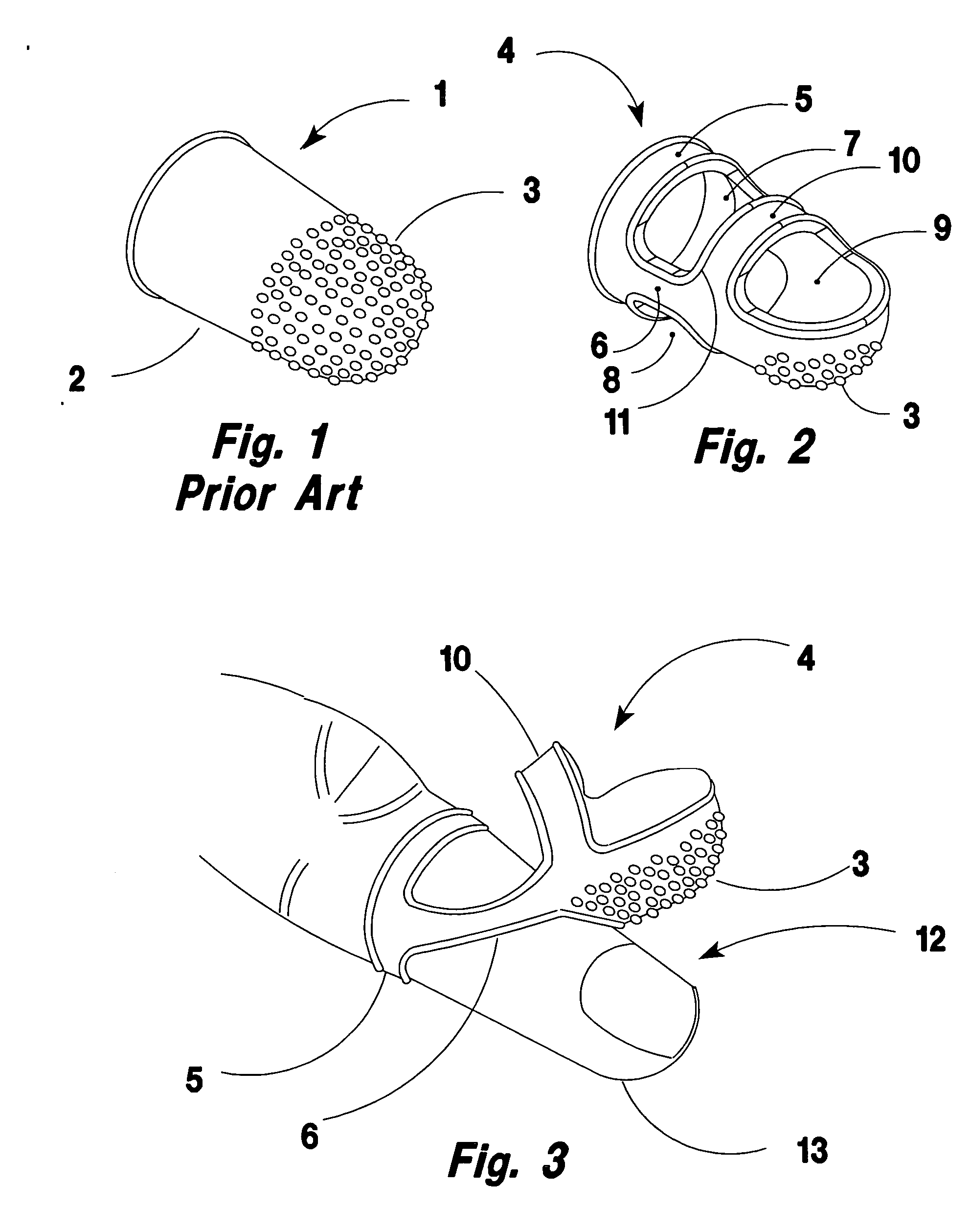 Ventilated and swing away finger cot for handling paper documents