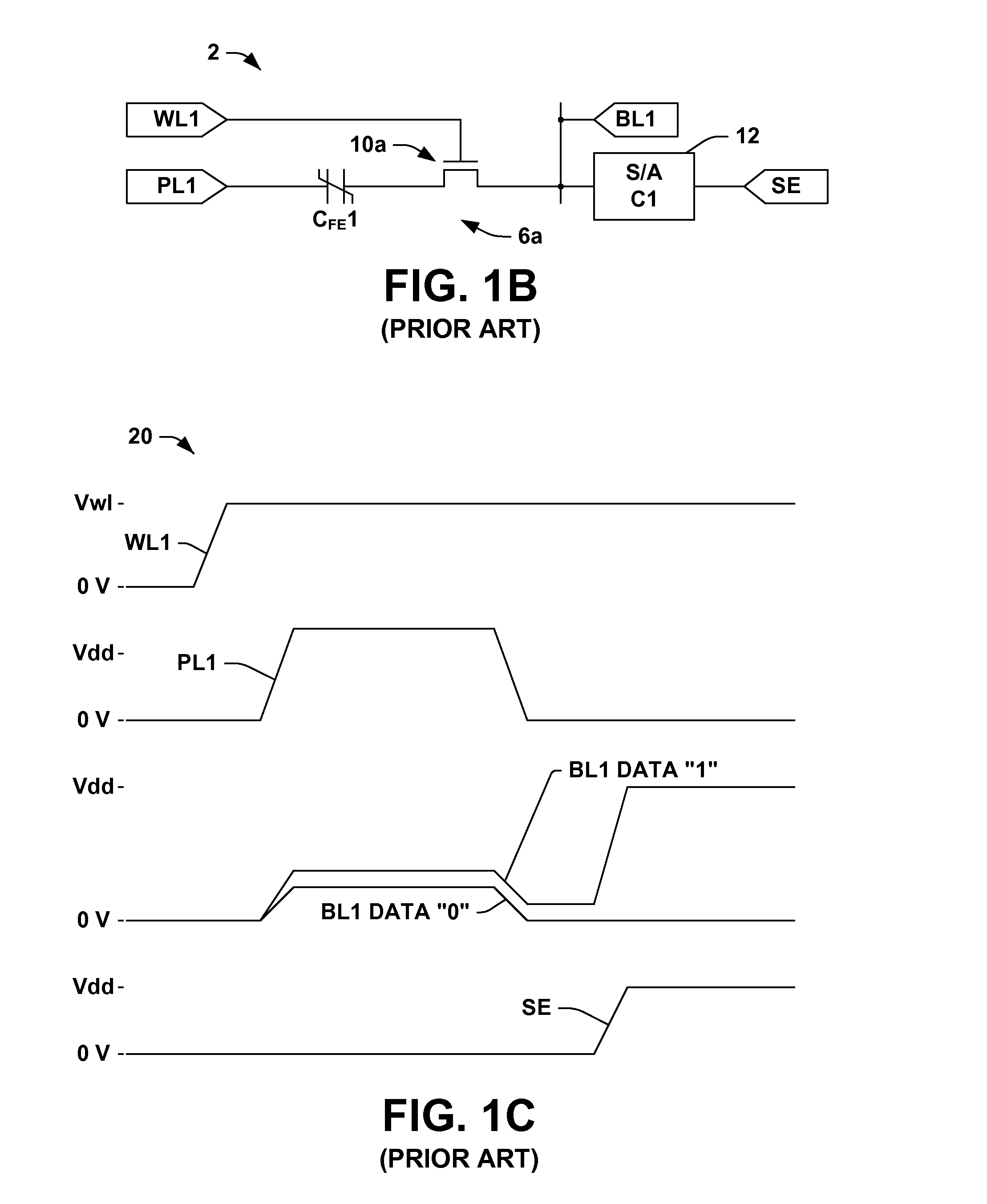 Ferroelectric memory array for implementing a zero cancellation scheme to reduce plateline voltage in ferroelectric memory