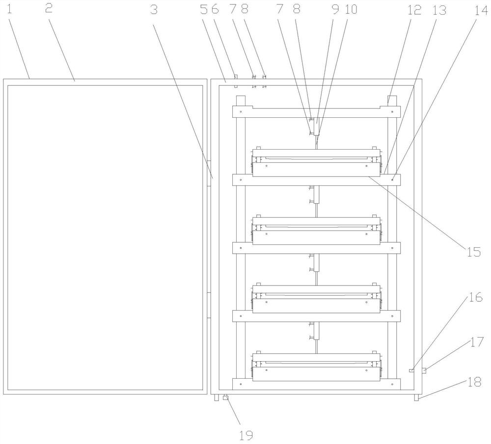 Processing device and processing method of Chinese zither panel