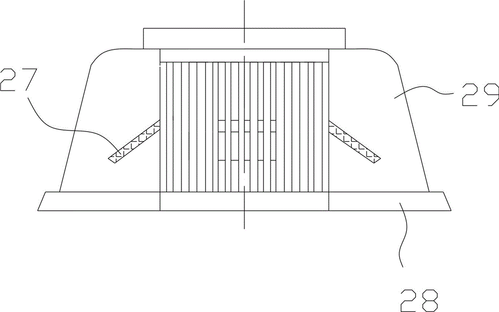 Integrated air and water backwash filter head