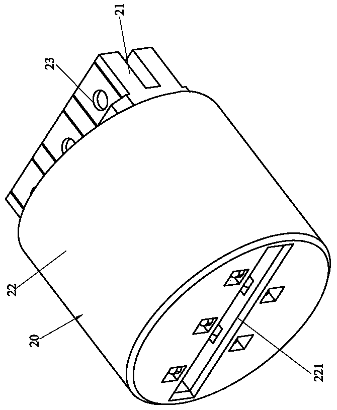 Wire structure with removable plug