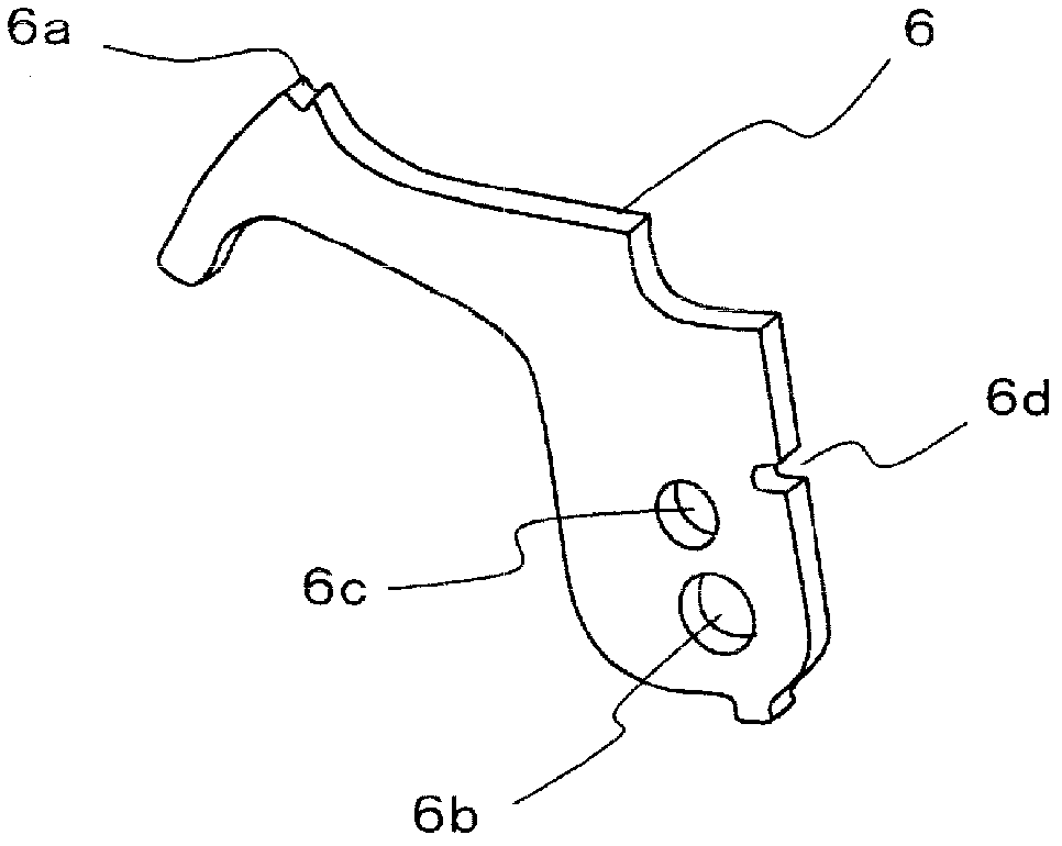 Switch device operating mechanism