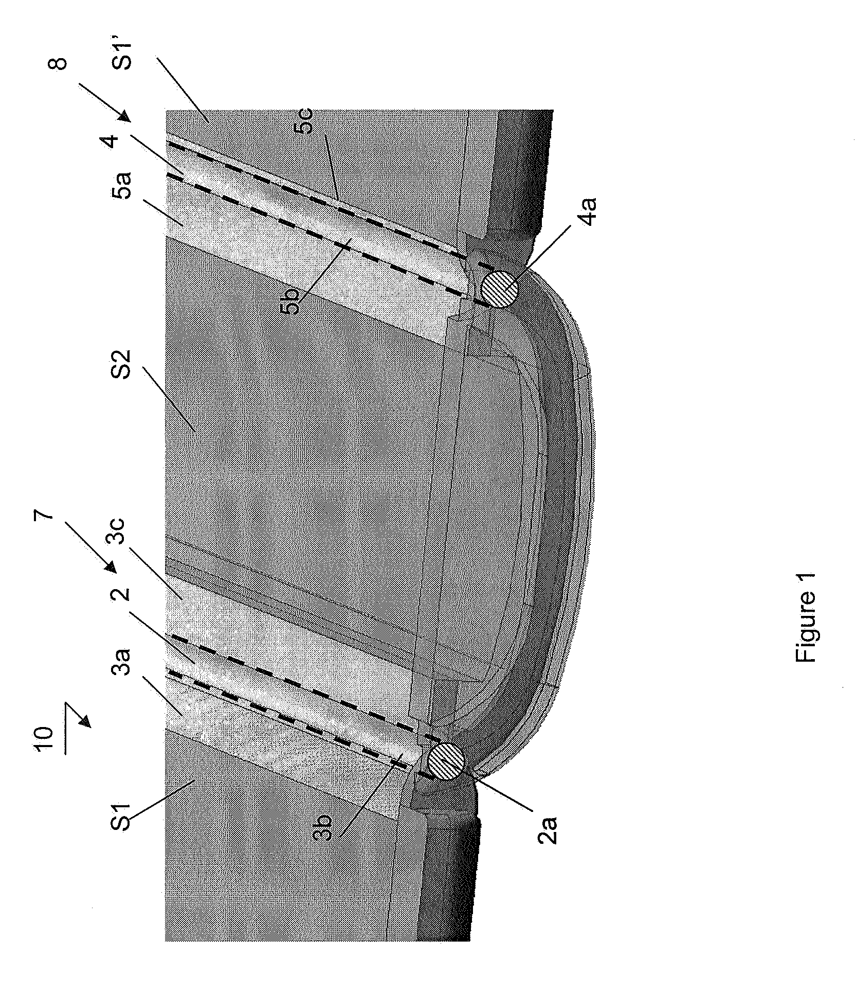 Hybrid hinge and an electronic device comprising the hybrid hinge