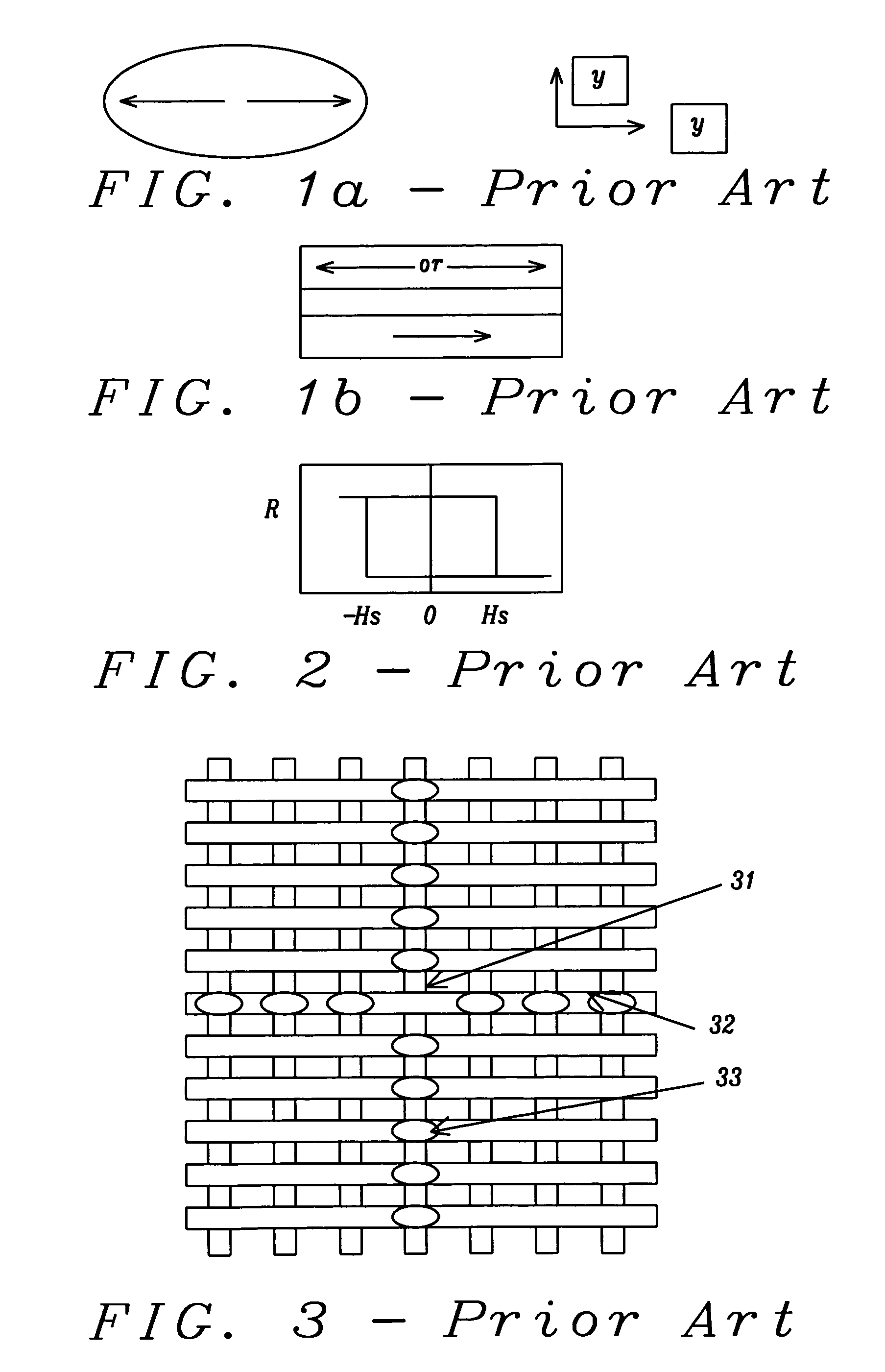 MRAM with cross-tie magnetization configuration