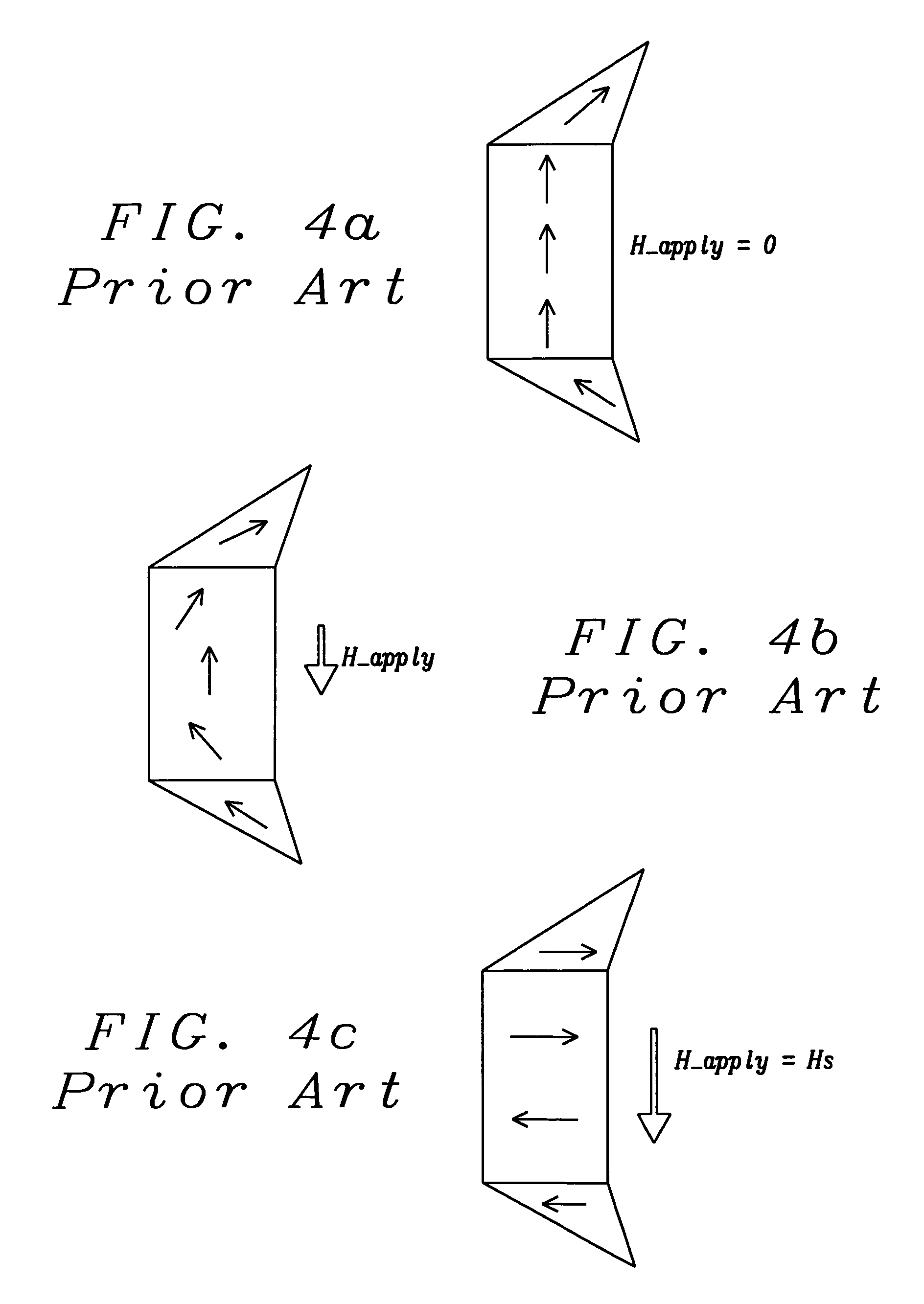 MRAM with cross-tie magnetization configuration