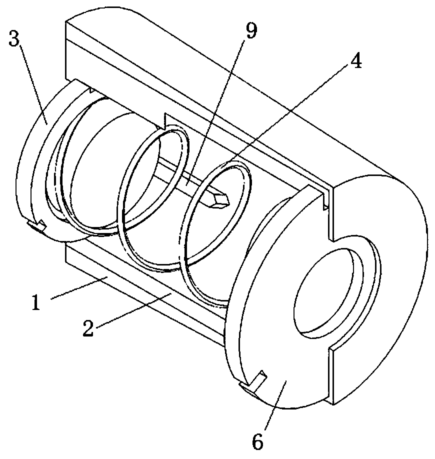 Closing device for grout inlet of steel bar connecting sleeve for fabricated structure