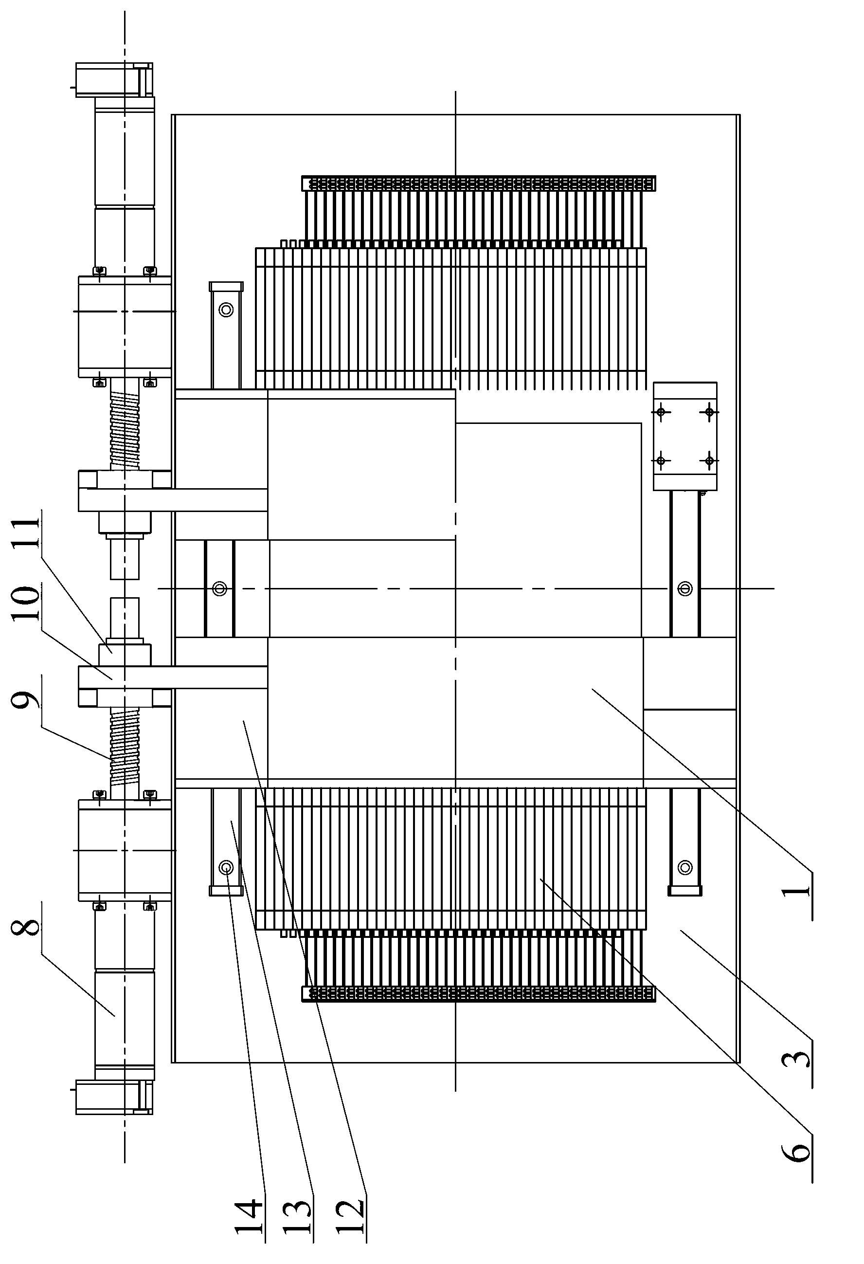 Double-layer multi-blade collimator