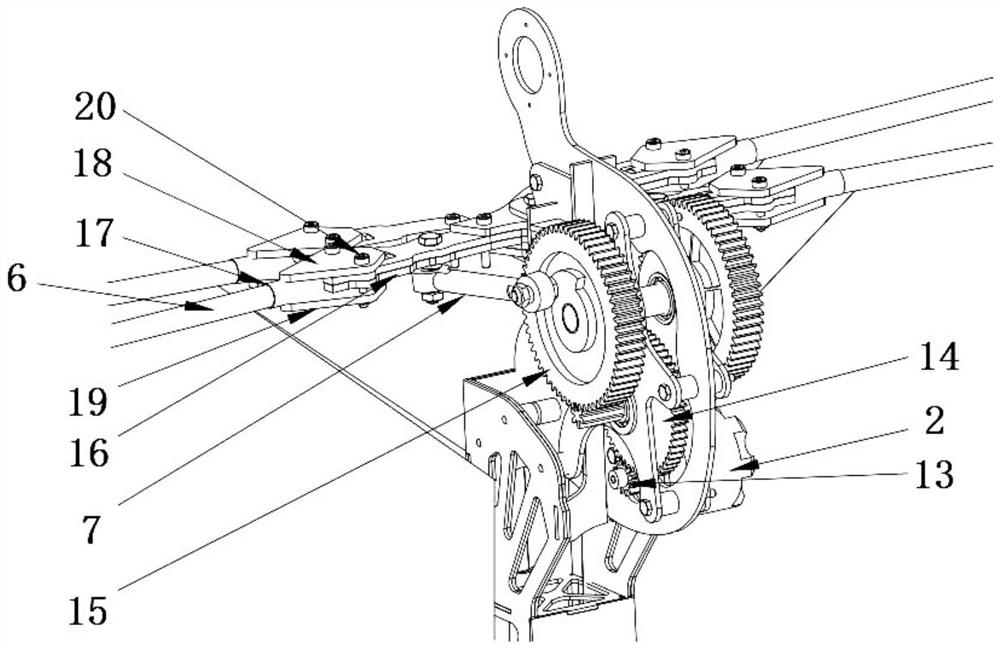 Large high-maneuverability flapping-wing aircraft capable of hovering based on clapping effect