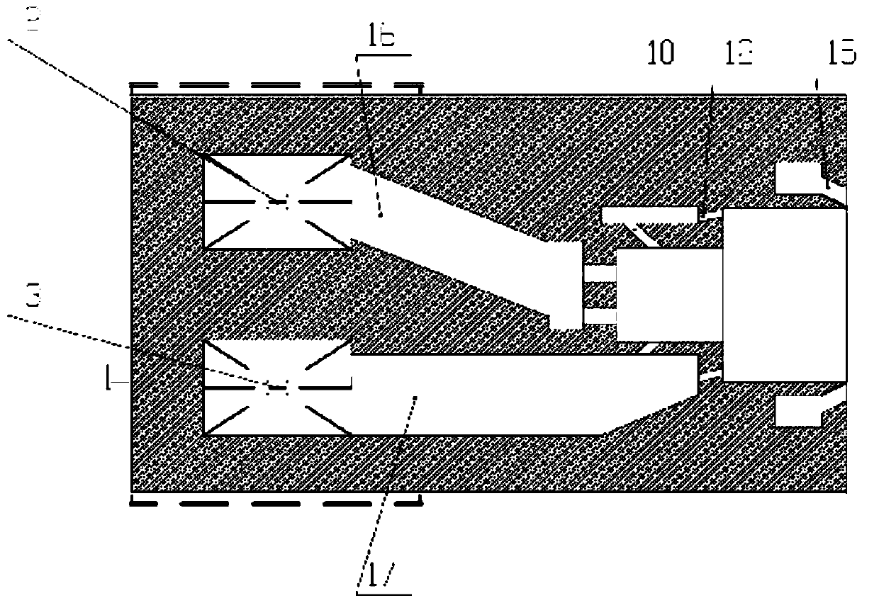 Heat accumulating type flue gas recirculation combustion nozzle and combustion system