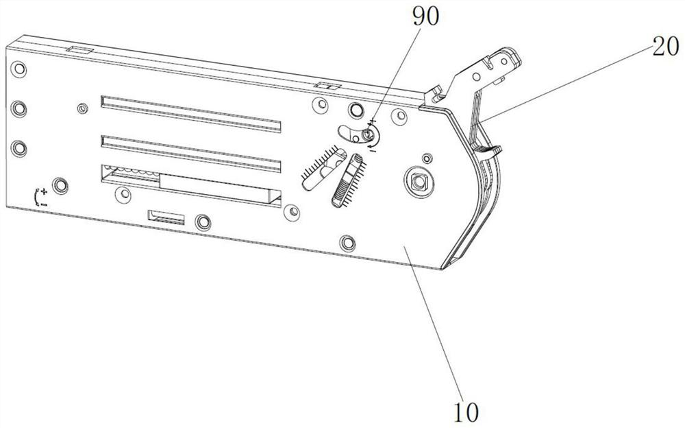 Hinge auxiliary device of furniture folding door