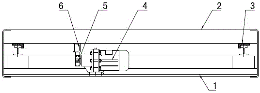 Fixed washboard type agricultural machinery braking performance detector