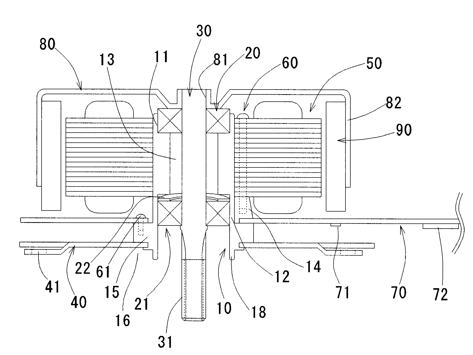 Brushless motor