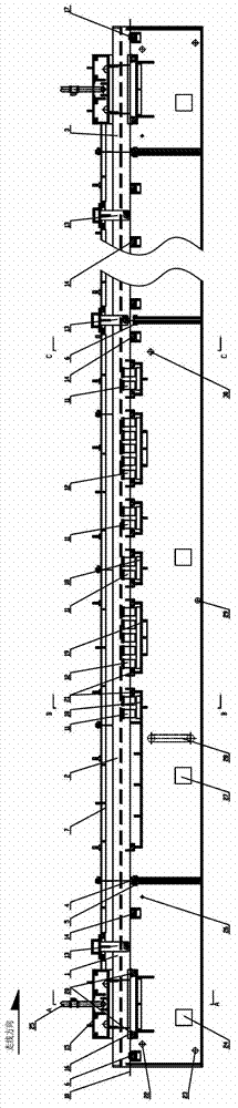 Closed electrolytic pickling machine set