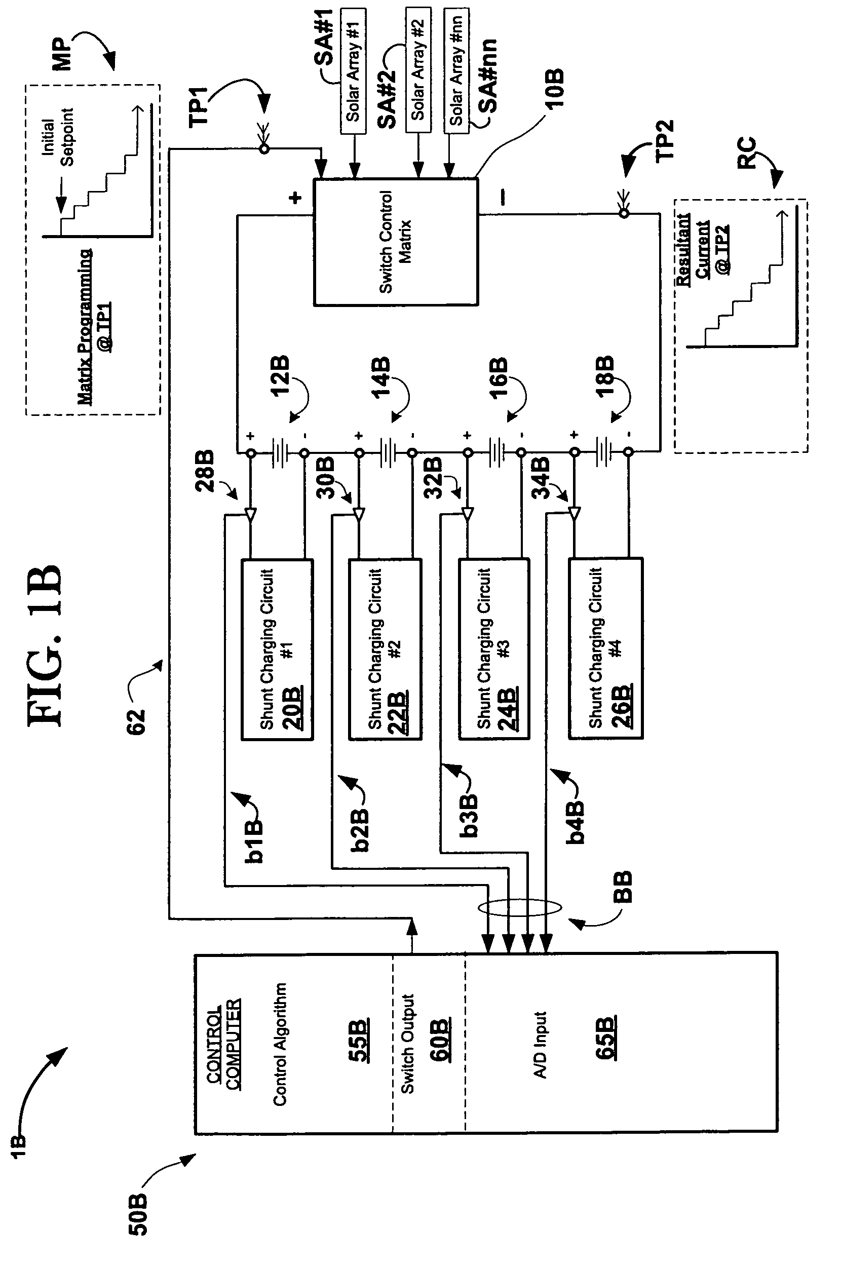 Battery charger and power reduction system and method