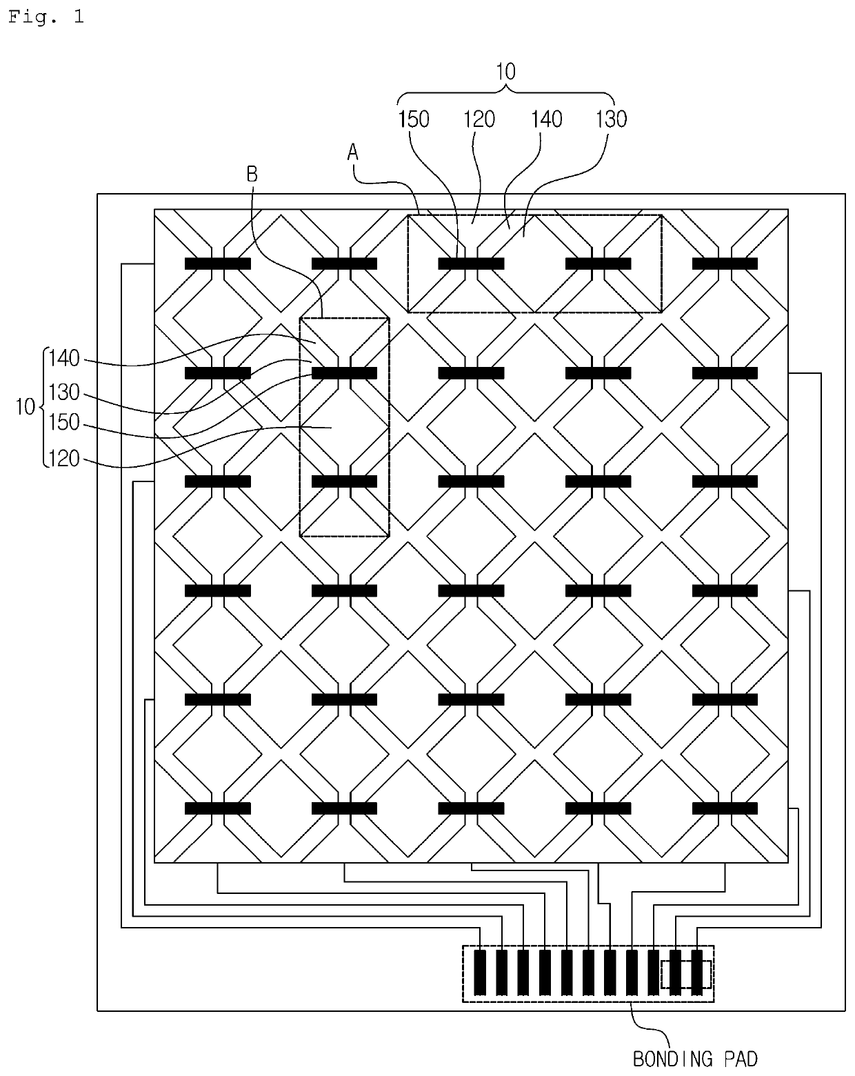 Touch sensor including antenna