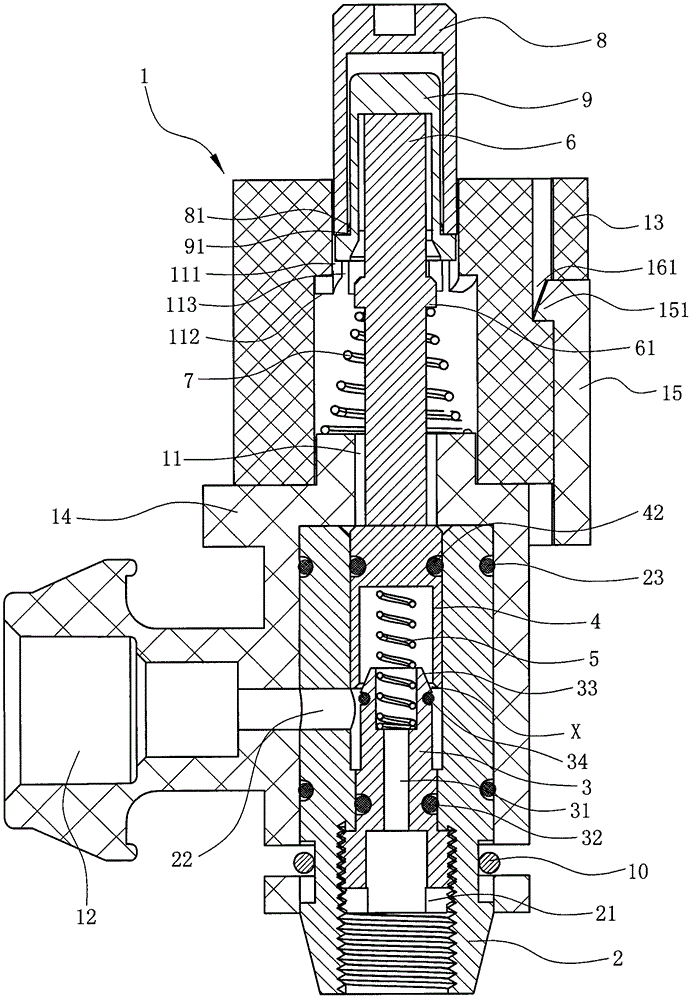 Pressure release valve