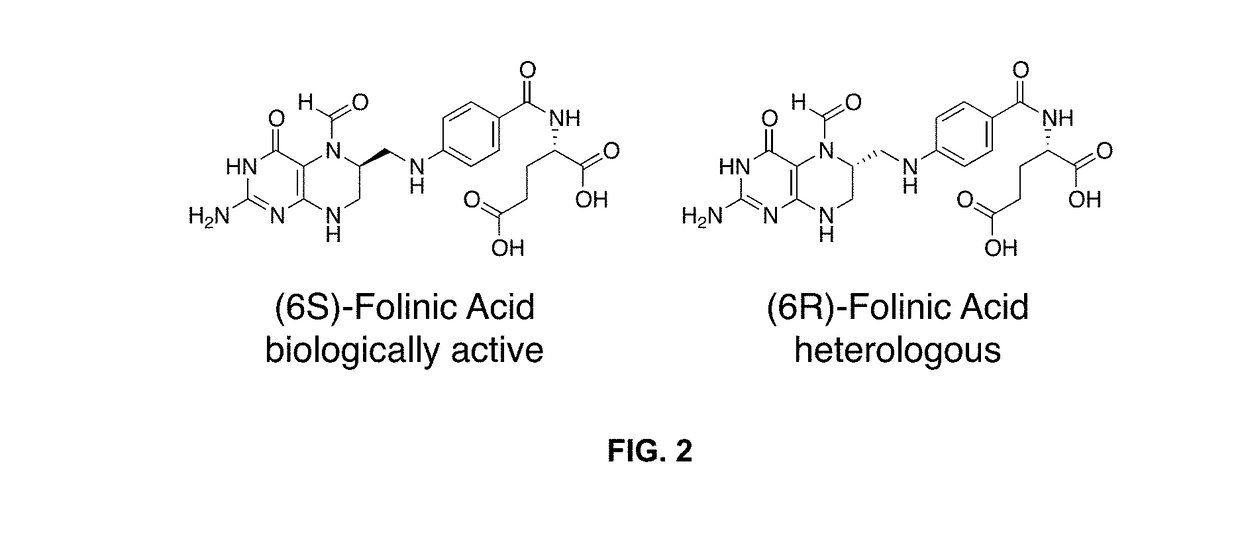 Compositions and methods for regulation of gene expression with, and detection of, folinic acid and folates