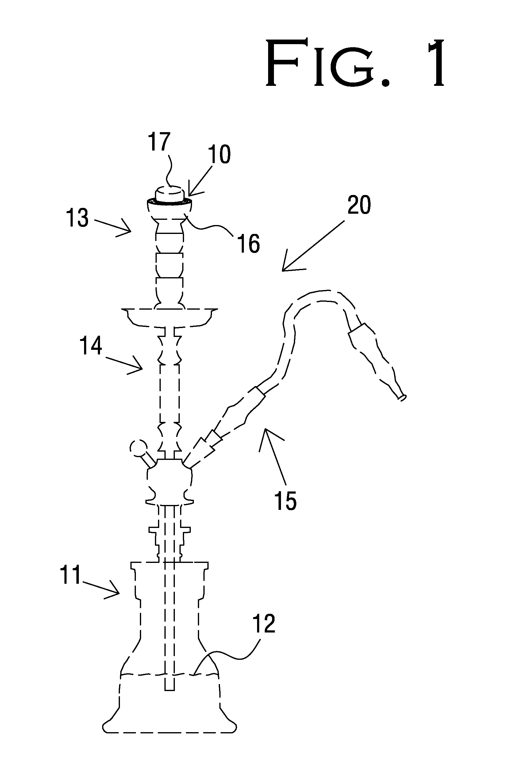 Smokable Material Containment Vessel For A Hookah