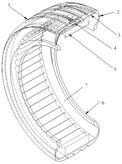 Intelligent puncture-resistant tire capable of reducing noise