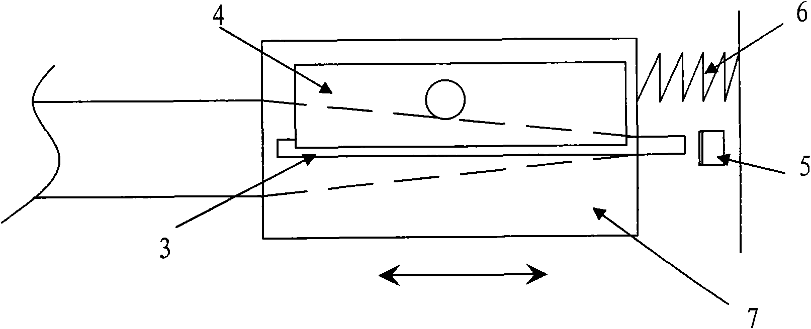 Pencil sharpener for flat pencil point