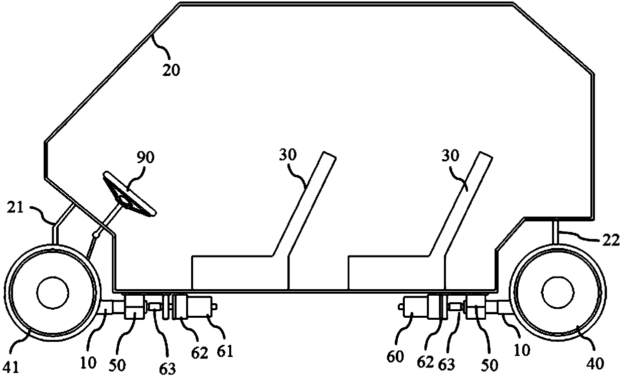 Vehicle having active balancing device