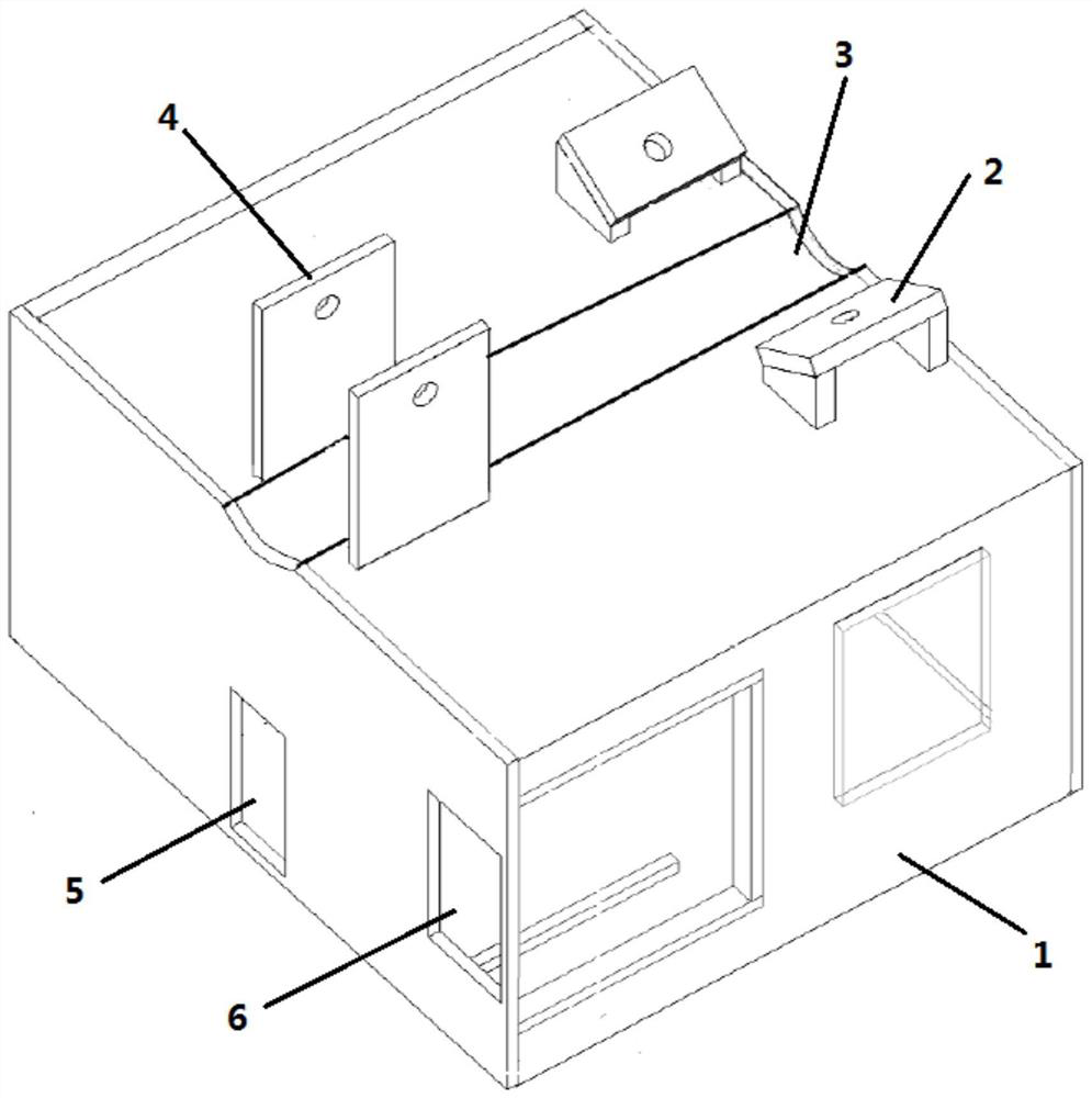 Transmission and transformation project foundation holographic detection equipment based on laser ranging