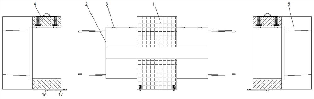 Sleeve lamp strip connector and sleeve lamp strip