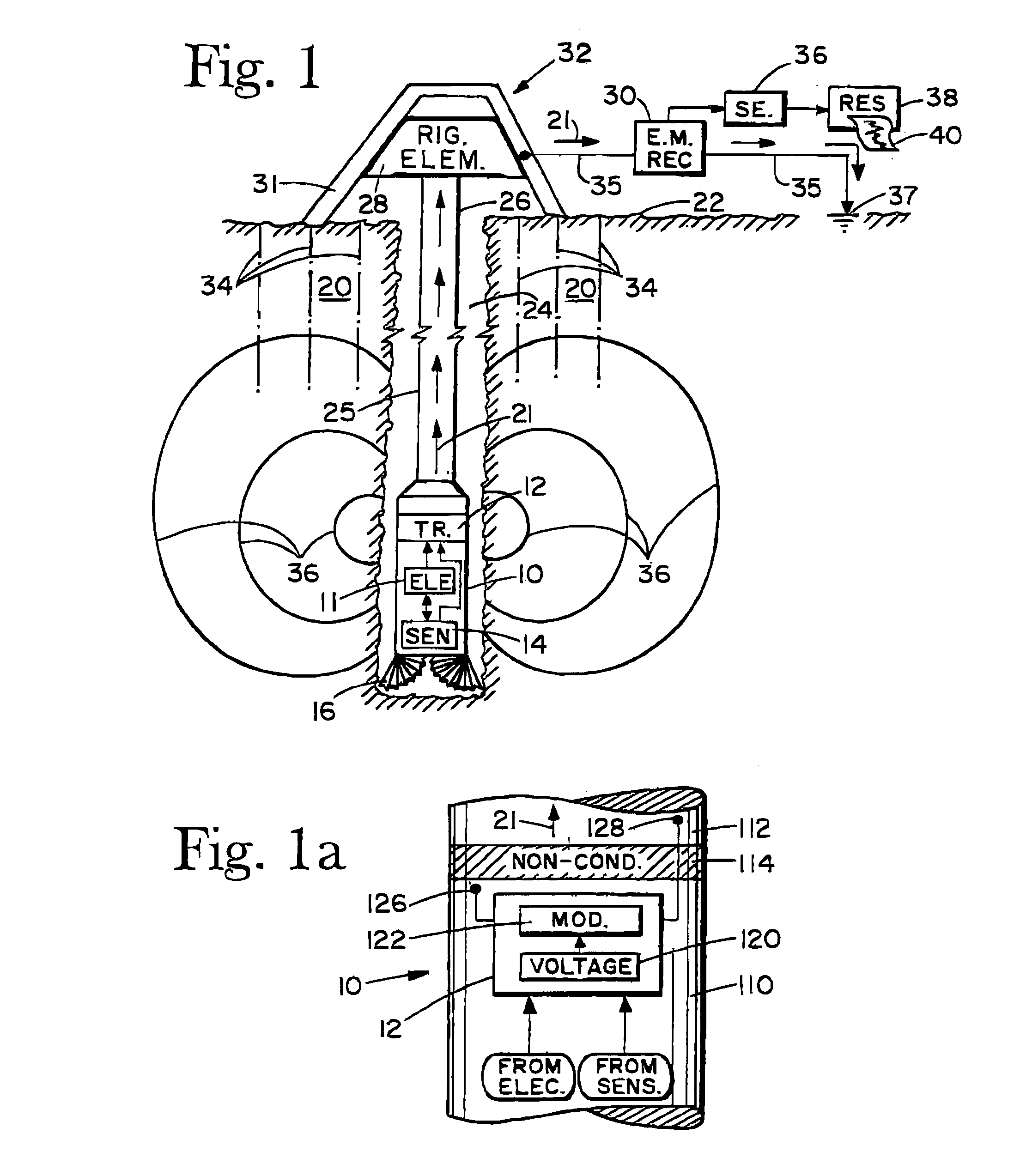 Electromagnetic MWD telemetry system incorporating a current sensing transformer