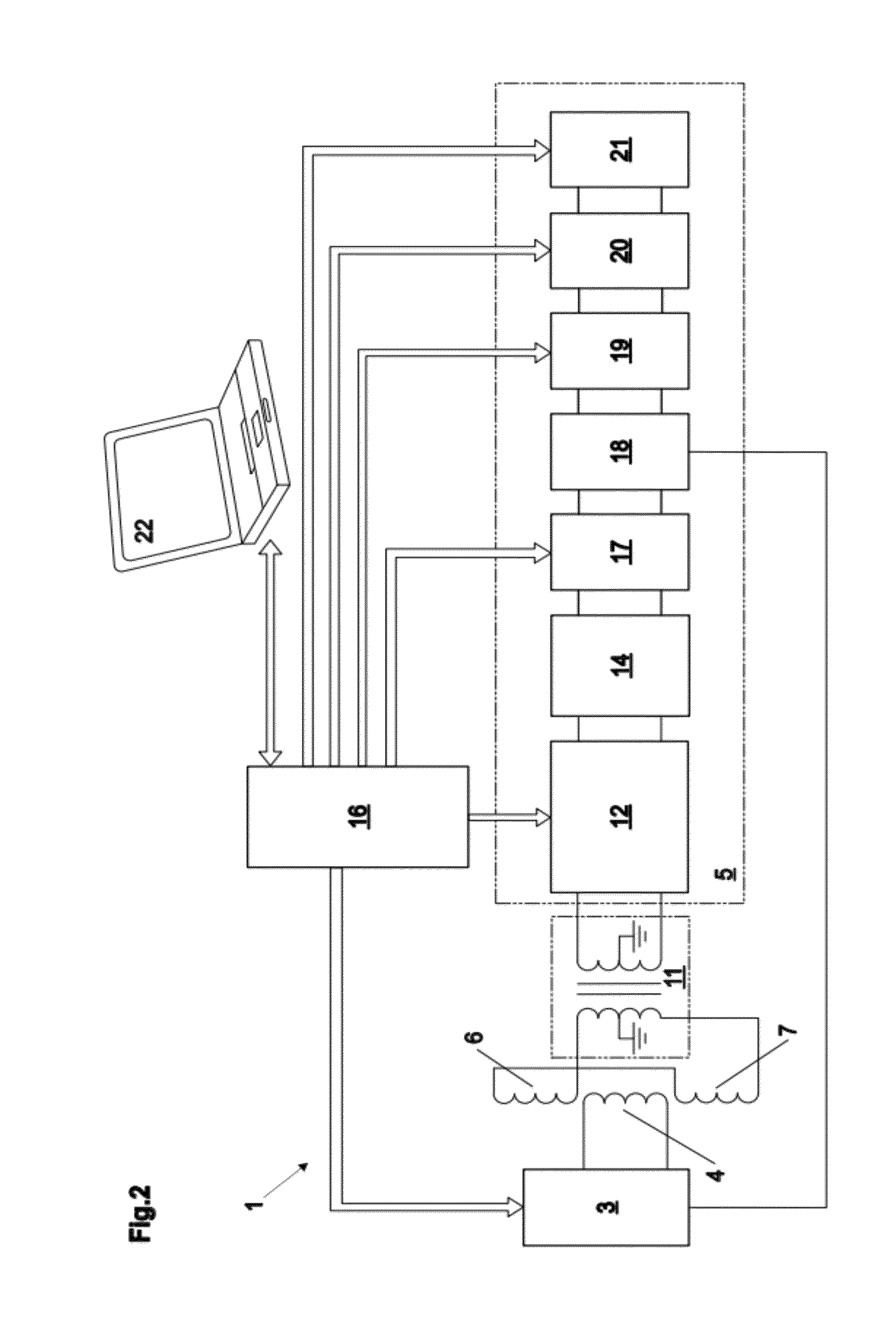 Method for operating of a metal detection system and metal detection system