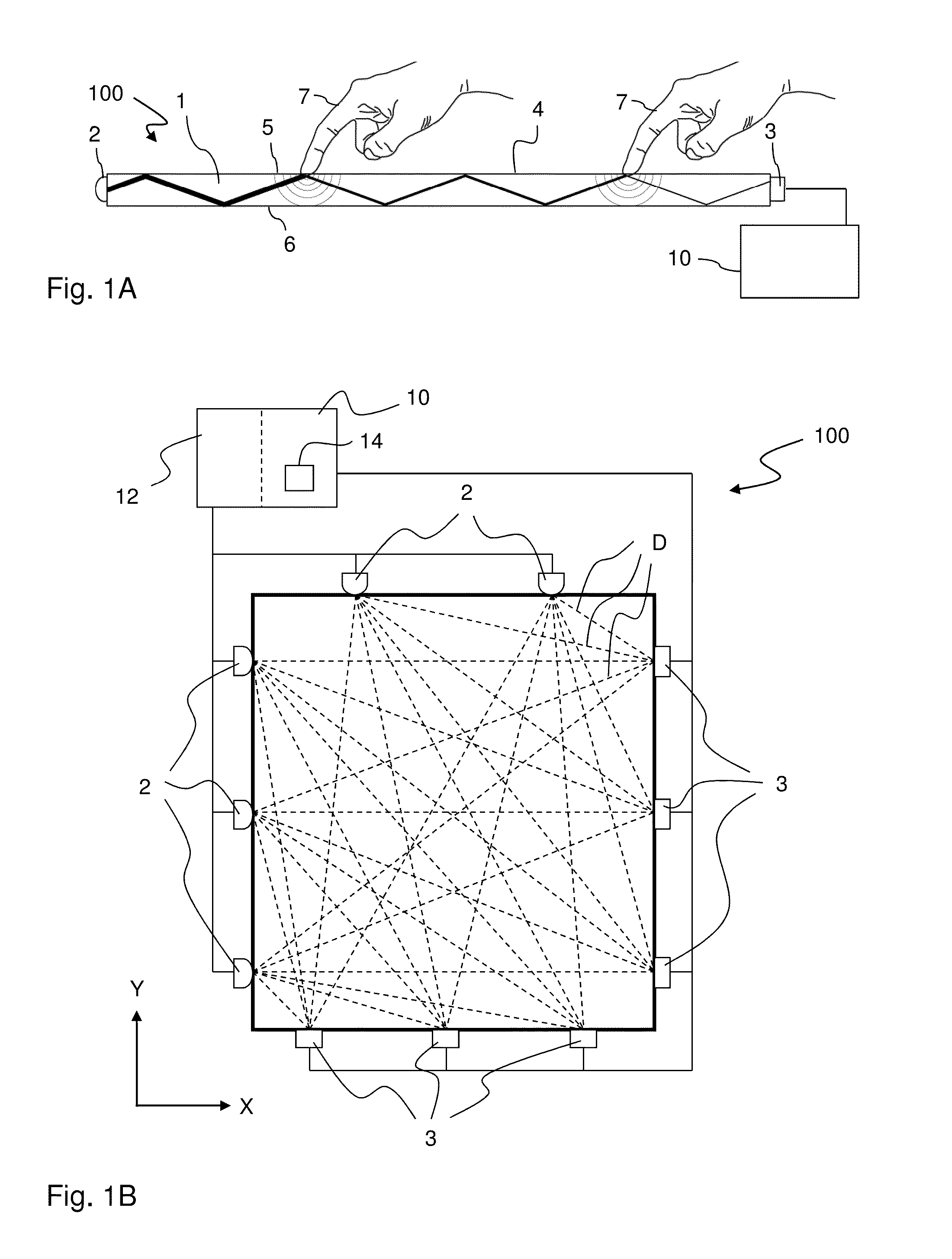 Tracking objects on a touch surface