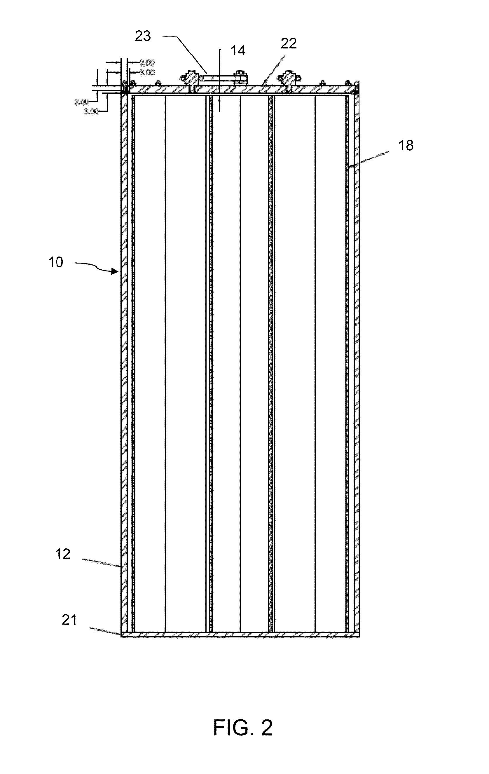 Storage, transportation and disposal system for used nuclear fuel assemblies