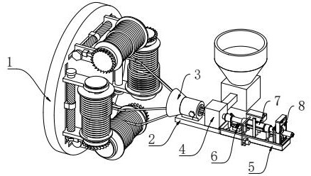 Extrusion forming processing equipment for manufacturing insulating layer of electric wire and cable